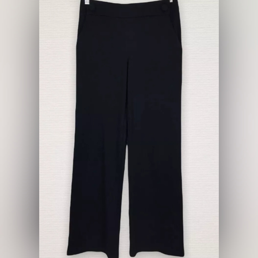 Woman's Bailey44 Sz S 'Pop Art'  Stretch Casual Trouser Pant In Navy NWT $218